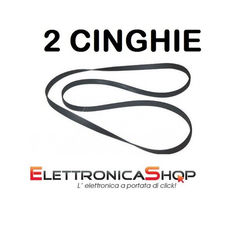 Cinghie ricambio per - 2, di
